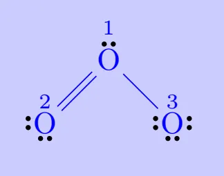 O3-Lewis structure